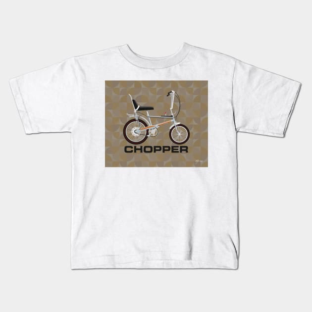 Raleigh Chopper MK2, Quicksilver Kids T-Shirt by Tunstall